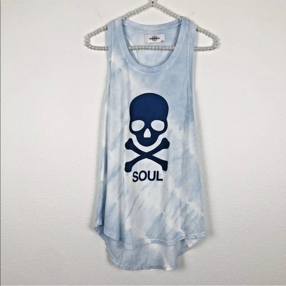 soulcycle Tops - [Soulcycle] NWT Blue Citizen Tie Dye Tank Top